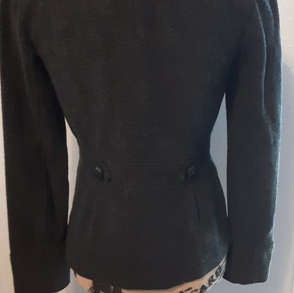 Ann Taylor Loft short wool peacoat. 0 NWOT - Picture 11 of 14